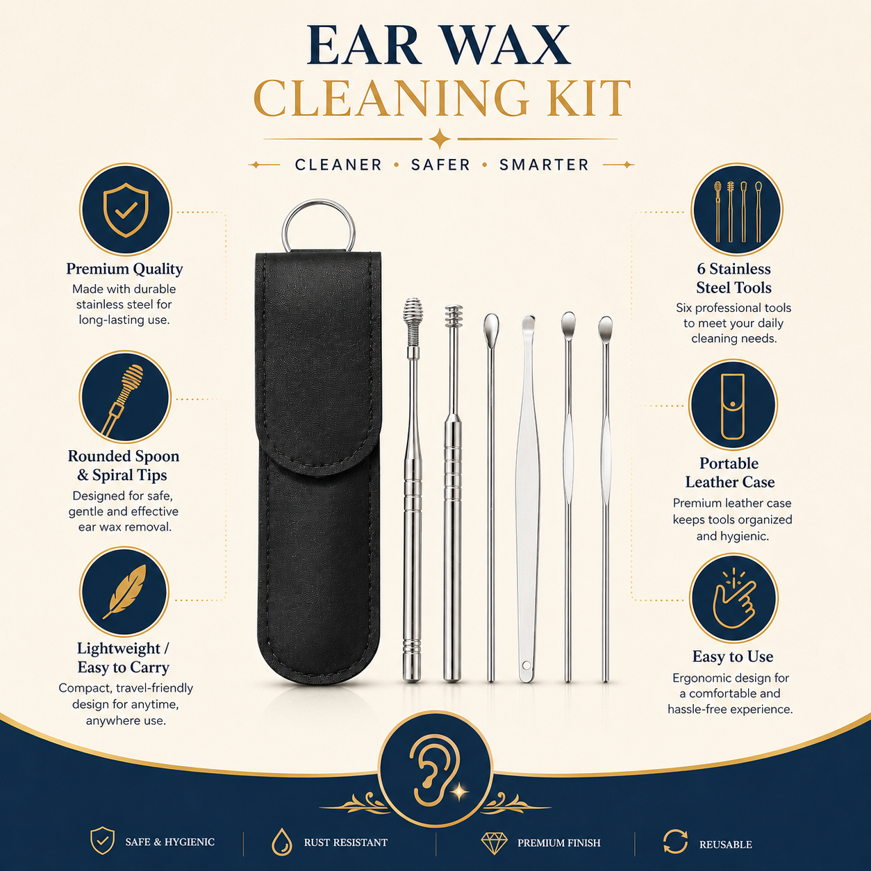 Ear Wax Cleaning Kit for Easy Ear Cleaning in Pakistan