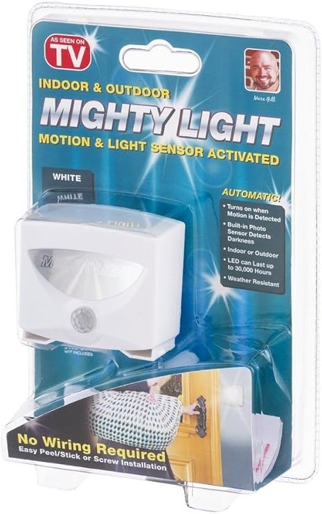 Motion Sensor LED Night Light – Wireless USB Rechargeable Cabinet, Wardrobe & Stair Light