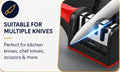 Premium 3-Stage Knife Sharpener – Professional Kitchen Knife Sharpening Tool for Home & Chef Use