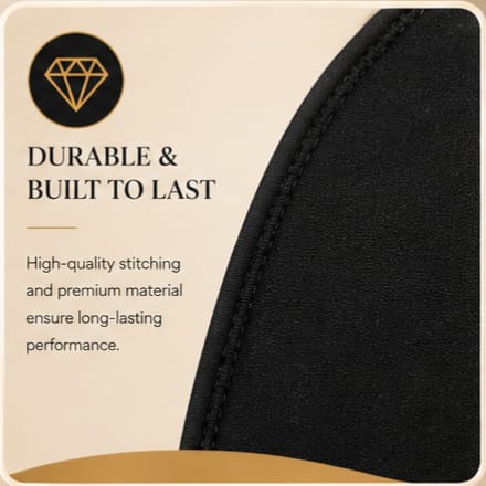 Waist Trimmer Belt for Men & Women – Adjustable Sweat Belt for Weight Loss, Tummy Control & Workout Support