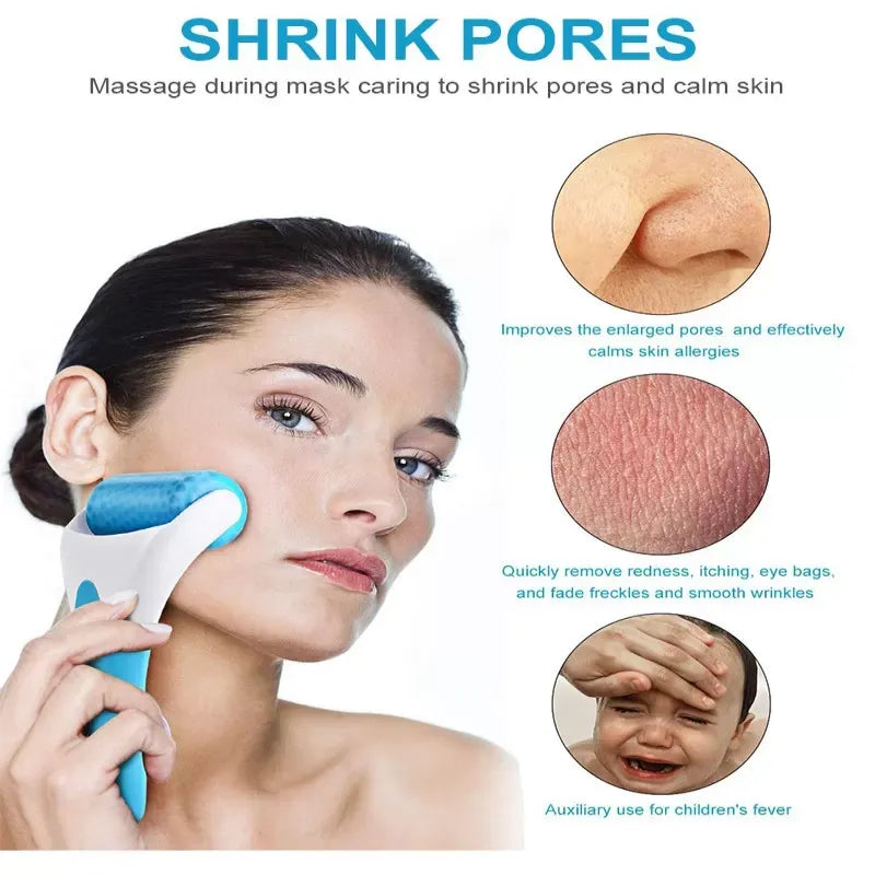 Marzahar Ice Roller for Face – Cooling Facial Massager for Puffiness, Dark Circles & Skin Care