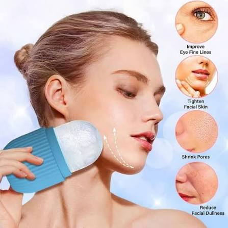 Ice Roller for Face | Reusable Facial Massager for Puffy Eyes, Skin Cooling & Face Care