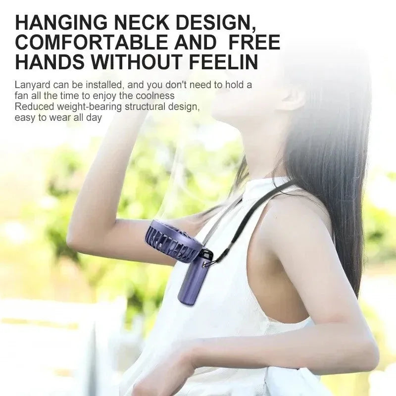 Portable Handheld Rechargeable Fan – Mini USB Personal Cooling Fan for Home, Office & Travel